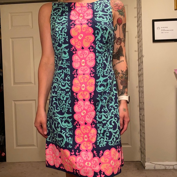 Lily Pulitzer “Fountain Hopping” Shift Dress - Picture 1 of 4